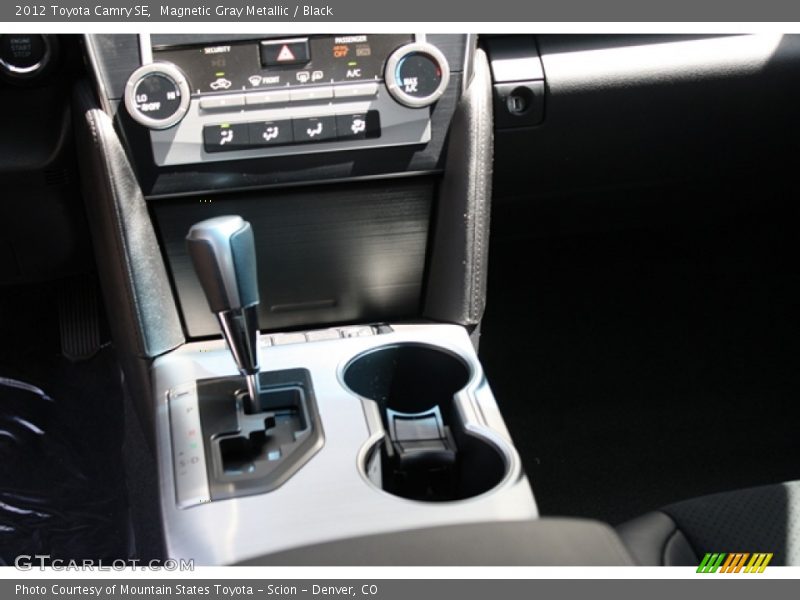 Magnetic Gray Metallic / Black 2012 Toyota Camry SE