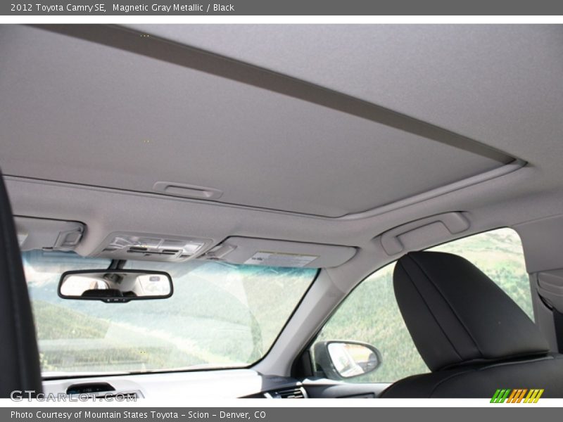 Magnetic Gray Metallic / Black 2012 Toyota Camry SE