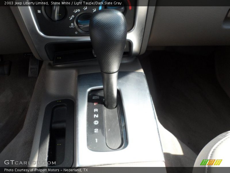 Stone White / Light Taupe/Dark Slate Gray 2003 Jeep Liberty Limited