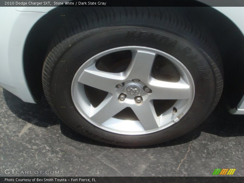 Stone White / Dark Slate Gray 2010 Dodge Charger SXT