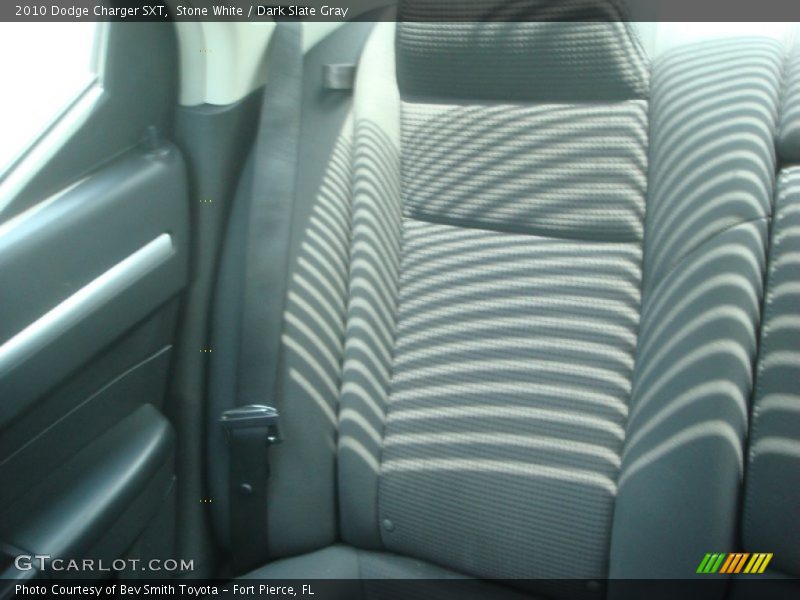 Stone White / Dark Slate Gray 2010 Dodge Charger SXT