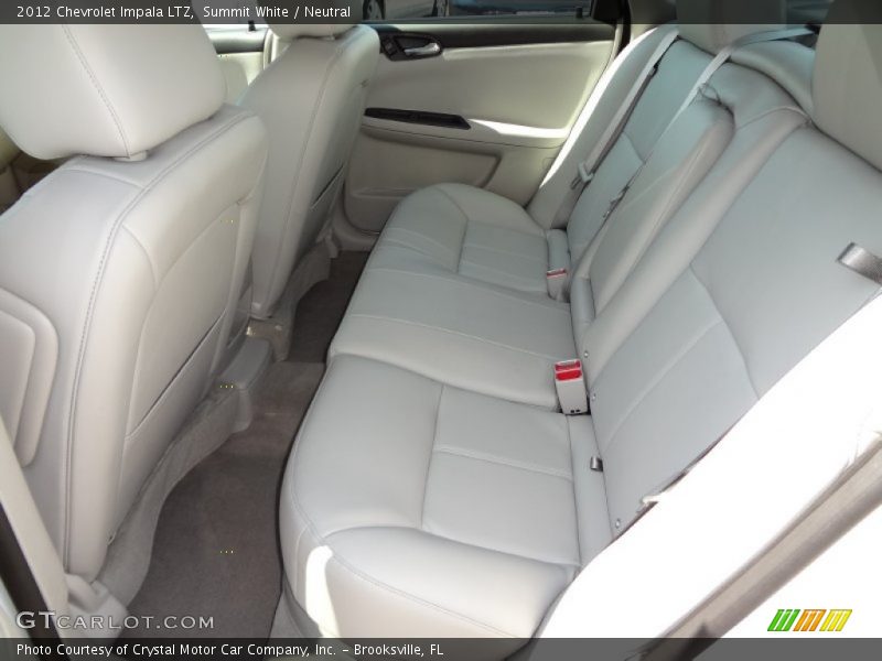 Summit White / Neutral 2012 Chevrolet Impala LTZ