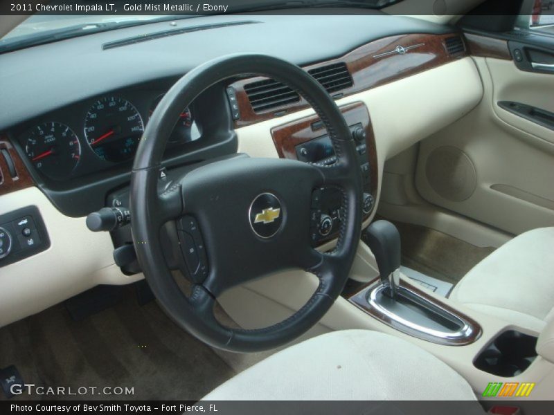Gold Mist Metallic / Ebony 2011 Chevrolet Impala LT
