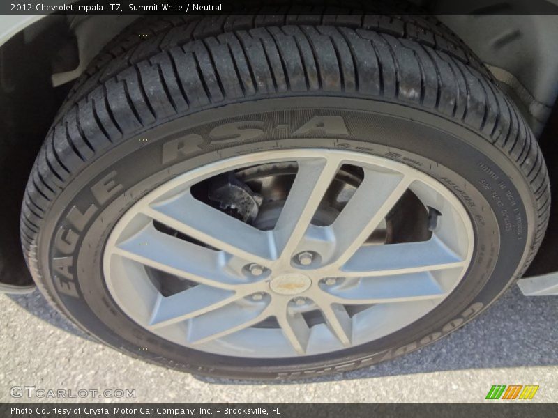 Summit White / Neutral 2012 Chevrolet Impala LTZ