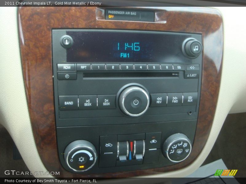 Gold Mist Metallic / Ebony 2011 Chevrolet Impala LT
