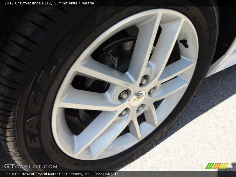 Summit White / Neutral 2012 Chevrolet Impala LTZ