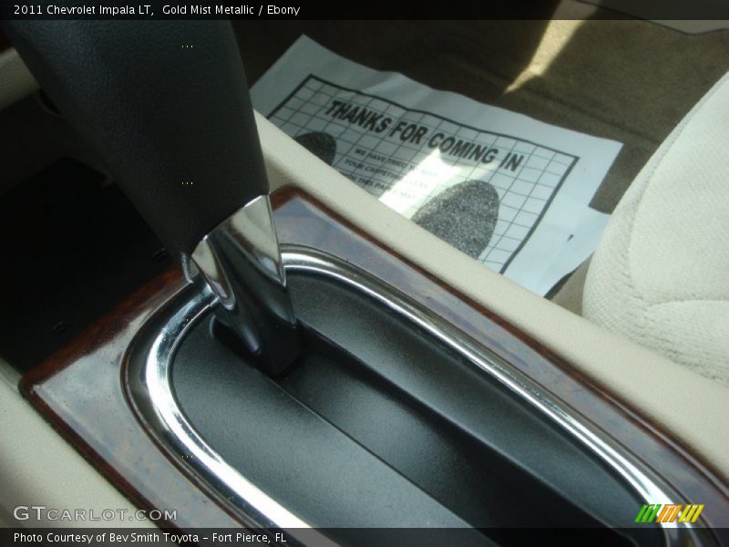 Gold Mist Metallic / Ebony 2011 Chevrolet Impala LT