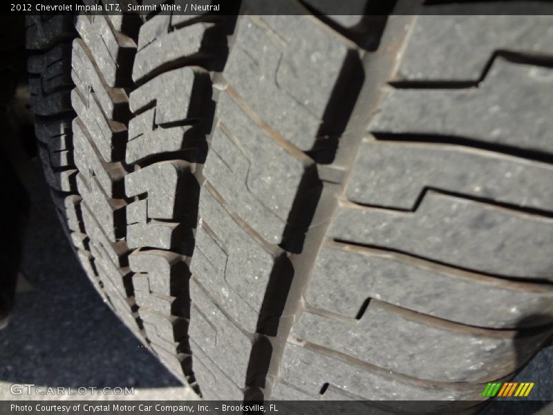 Summit White / Neutral 2012 Chevrolet Impala LTZ