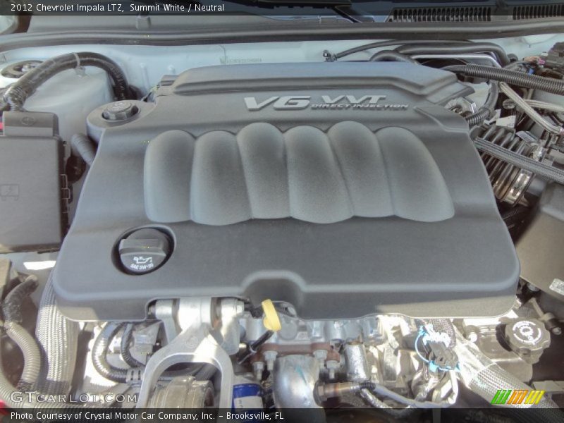 Summit White / Neutral 2012 Chevrolet Impala LTZ
