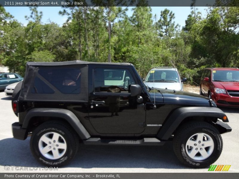 Black / Black 2011 Jeep Wrangler Sport 4x4