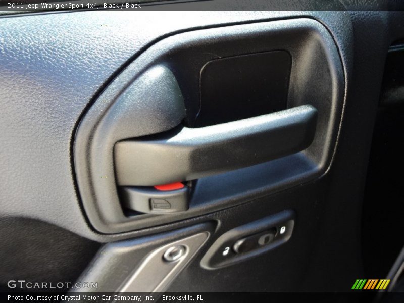 Black / Black 2011 Jeep Wrangler Sport 4x4