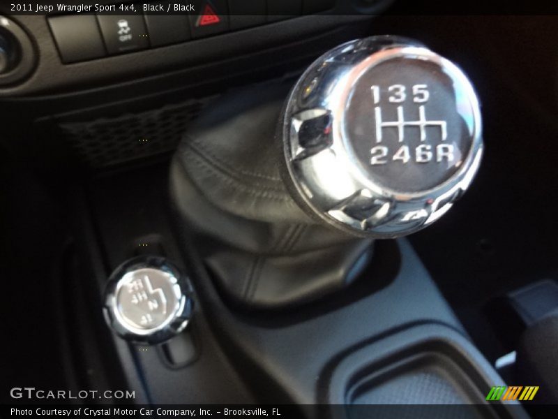 Black / Black 2011 Jeep Wrangler Sport 4x4