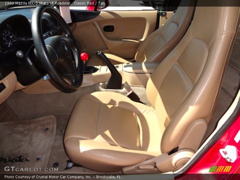 Classic Red / Tan 1999 Mazda MX-5 Miata LP Roadster