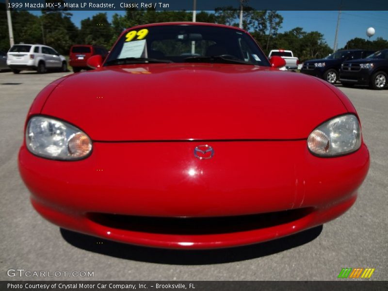 Classic Red / Tan 1999 Mazda MX-5 Miata LP Roadster