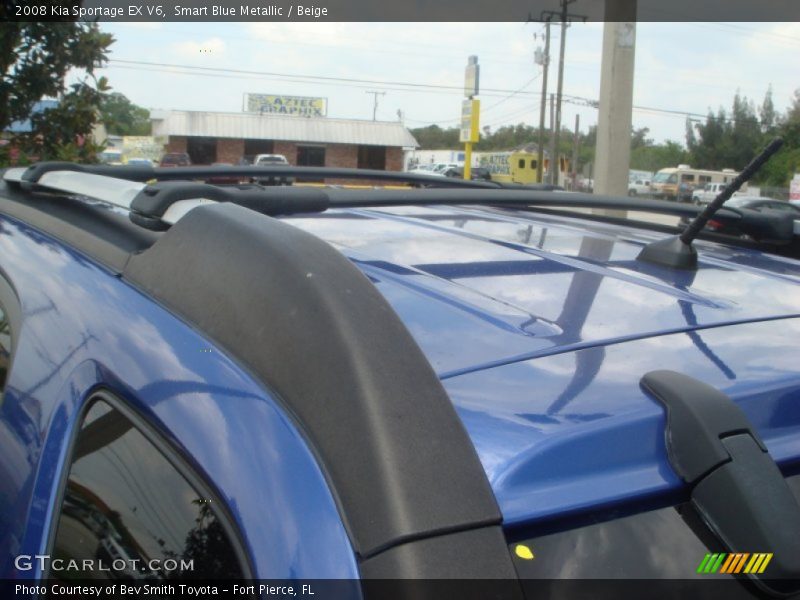 Smart Blue Metallic / Beige 2008 Kia Sportage EX V6