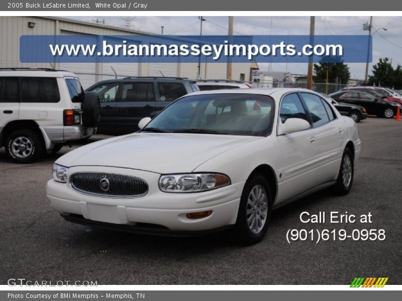 White Opal / Gray 2005 Buick LeSabre Limited
