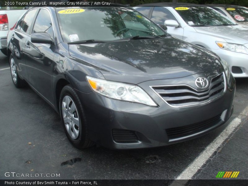 Magnetic Gray Metallic / Ash Gray 2010 Toyota Camry LE