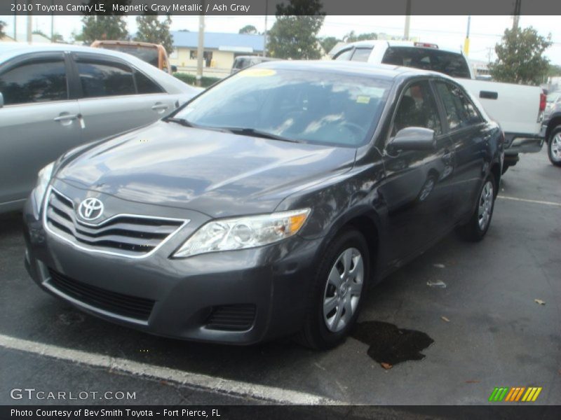 Magnetic Gray Metallic / Ash Gray 2010 Toyota Camry LE