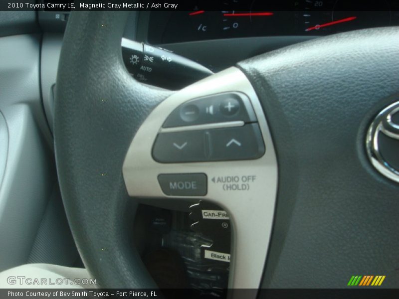 Magnetic Gray Metallic / Ash Gray 2010 Toyota Camry LE