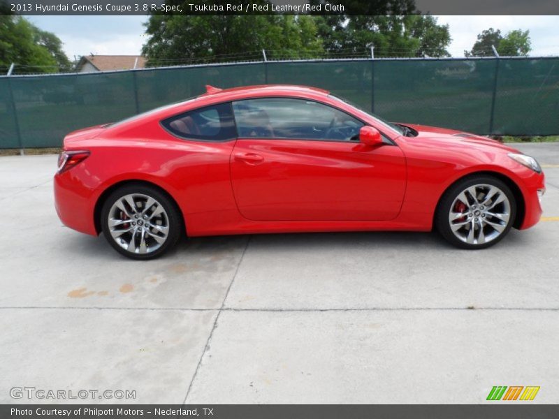  2013 Genesis Coupe 3.8 R-Spec Tsukuba Red