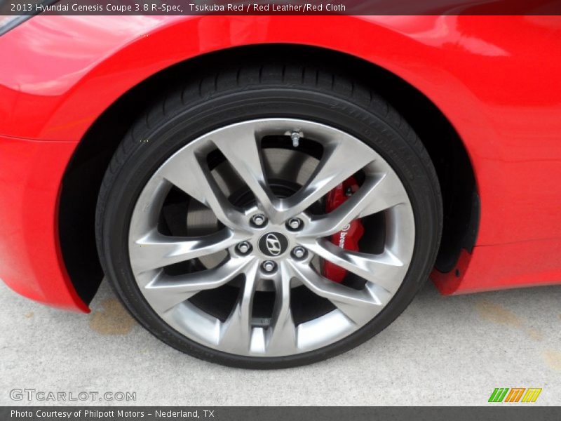  2013 Genesis Coupe 3.8 R-Spec Wheel