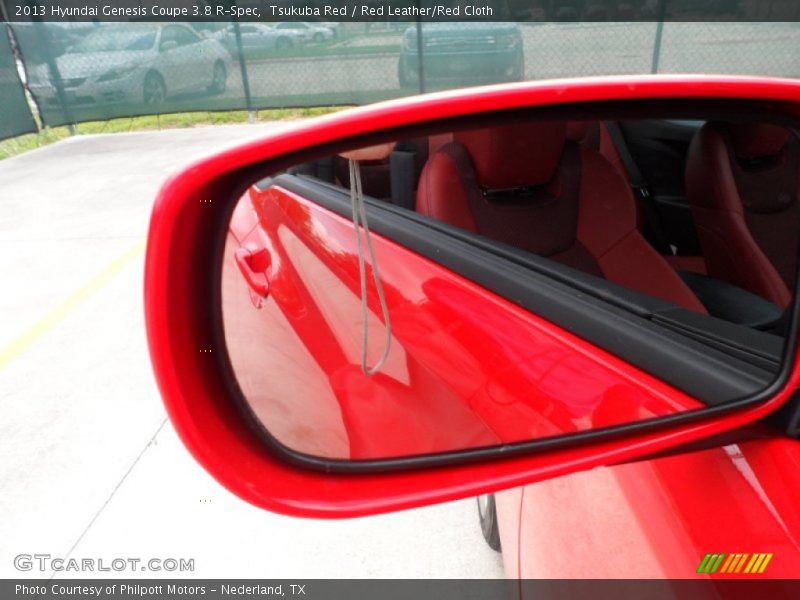 Tsukuba Red / Red Leather/Red Cloth 2013 Hyundai Genesis Coupe 3.8 R-Spec
