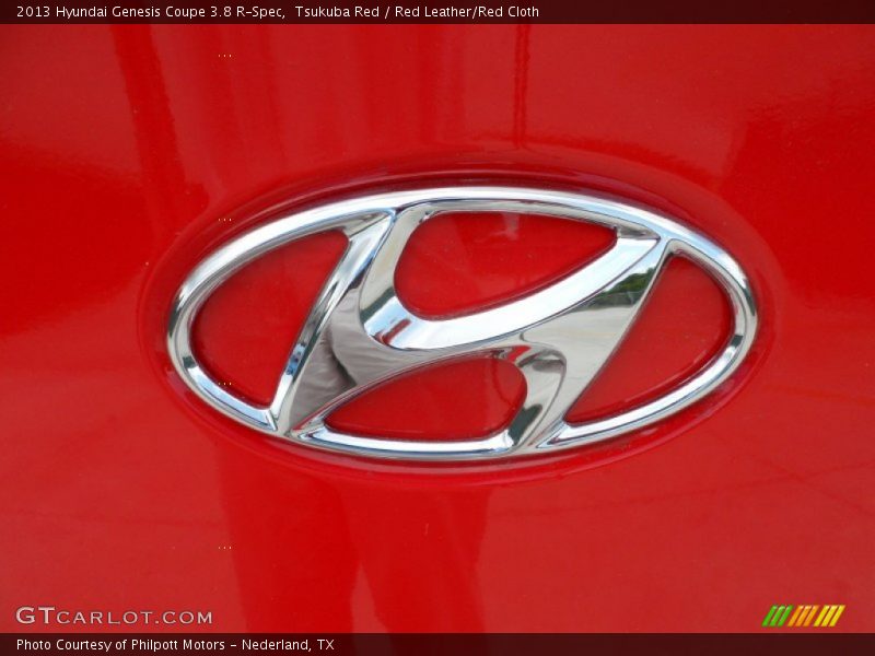  2013 Genesis Coupe 3.8 R-Spec Logo