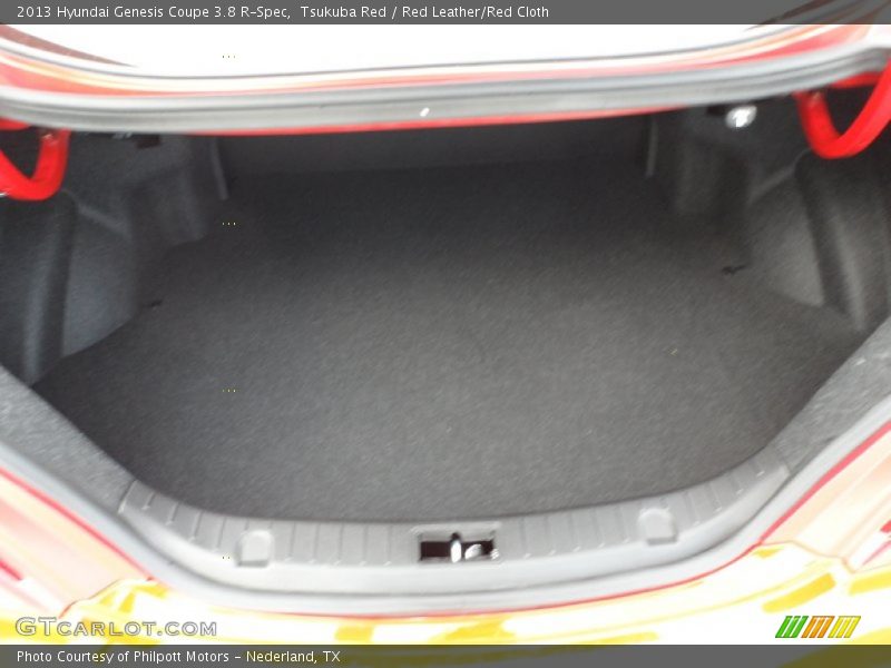  2013 Genesis Coupe 3.8 R-Spec Trunk