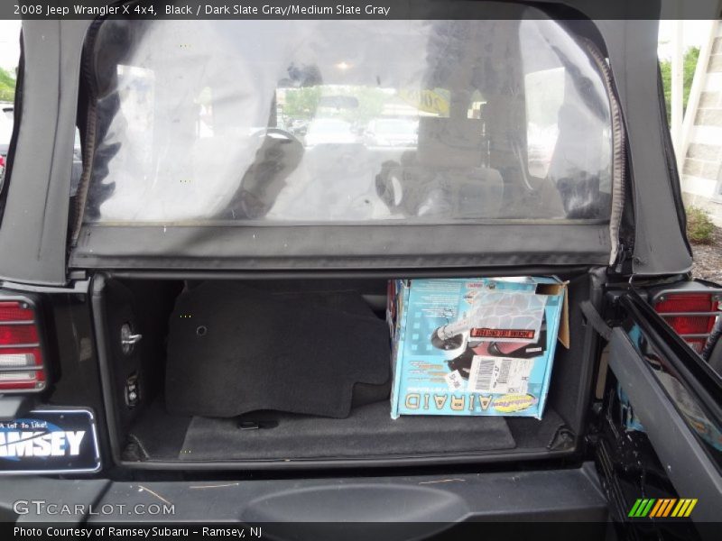 Black / Dark Slate Gray/Medium Slate Gray 2008 Jeep Wrangler X 4x4