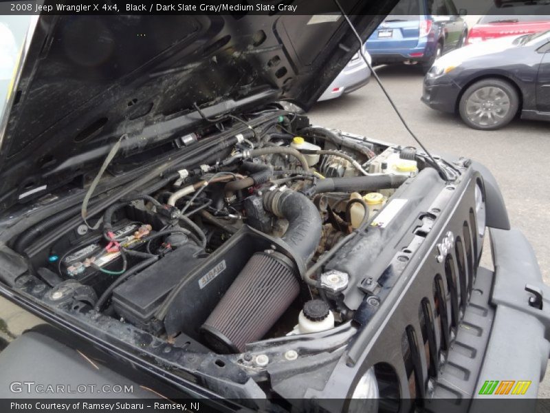 Black / Dark Slate Gray/Medium Slate Gray 2008 Jeep Wrangler X 4x4
