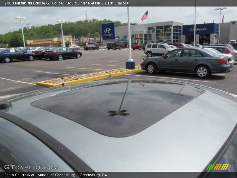 Liquid Silver Metallic / Dark Charcoal 2008 Mitsubishi Eclipse GS Coupe