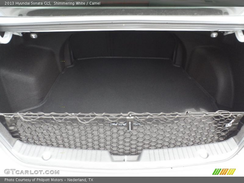 Shimmering White / Camel 2013 Hyundai Sonata GLS