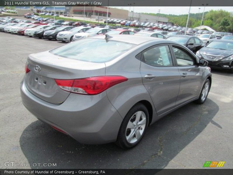 Titanium Gray Metallic / Gray 2011 Hyundai Elantra GLS