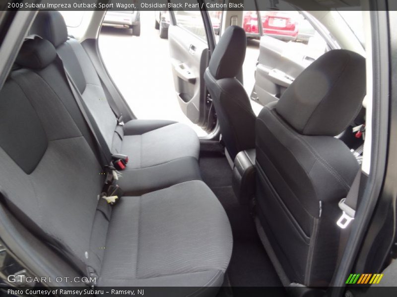 Obsidian Black Pearl / Carbon Black 2009 Subaru Impreza Outback Sport Wagon