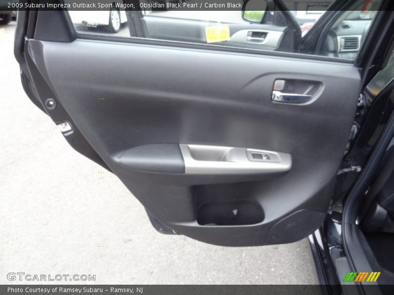 Obsidian Black Pearl / Carbon Black 2009 Subaru Impreza Outback Sport Wagon