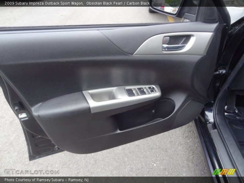 Obsidian Black Pearl / Carbon Black 2009 Subaru Impreza Outback Sport Wagon