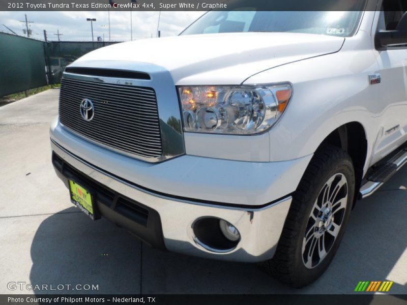 Super White / Graphite 2012 Toyota Tundra Texas Edition CrewMax 4x4