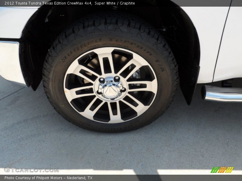 Super White / Graphite 2012 Toyota Tundra Texas Edition CrewMax 4x4