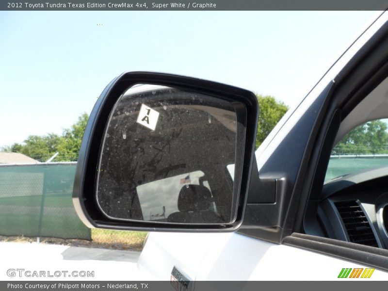 Super White / Graphite 2012 Toyota Tundra Texas Edition CrewMax 4x4