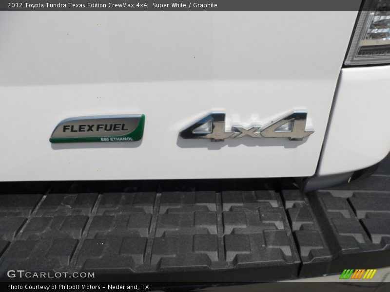 Super White / Graphite 2012 Toyota Tundra Texas Edition CrewMax 4x4