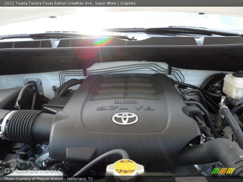 Super White / Graphite 2012 Toyota Tundra Texas Edition CrewMax 4x4