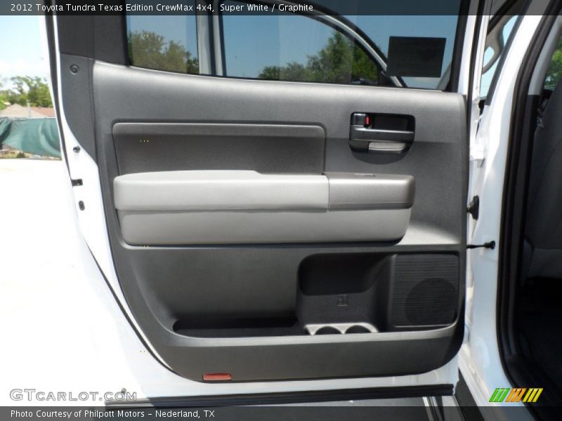 Super White / Graphite 2012 Toyota Tundra Texas Edition CrewMax 4x4