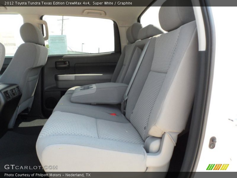 Super White / Graphite 2012 Toyota Tundra Texas Edition CrewMax 4x4