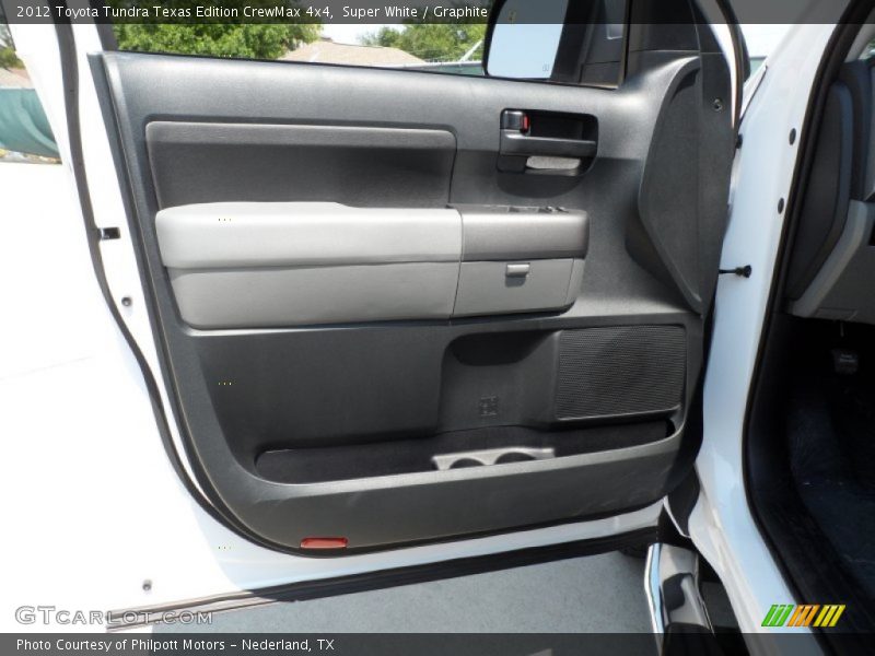Super White / Graphite 2012 Toyota Tundra Texas Edition CrewMax 4x4