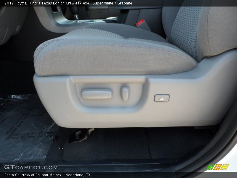 Super White / Graphite 2012 Toyota Tundra Texas Edition CrewMax 4x4