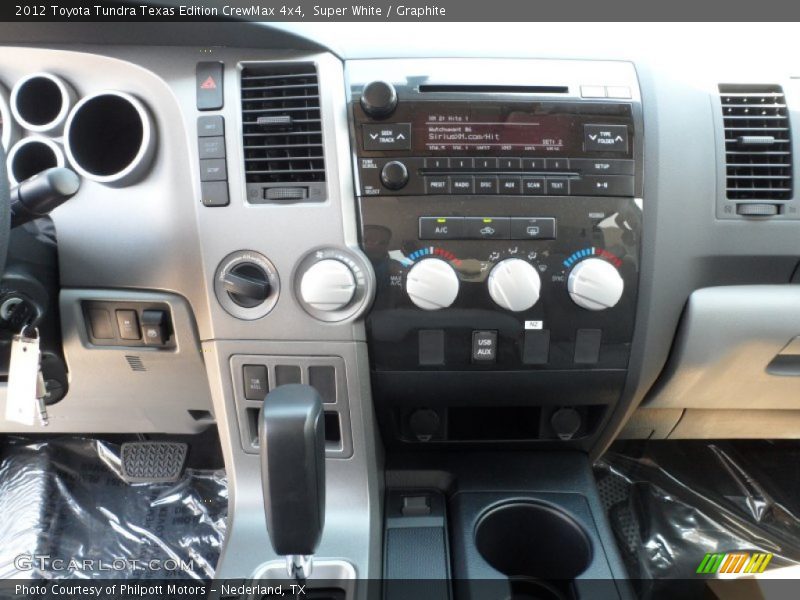 Super White / Graphite 2012 Toyota Tundra Texas Edition CrewMax 4x4