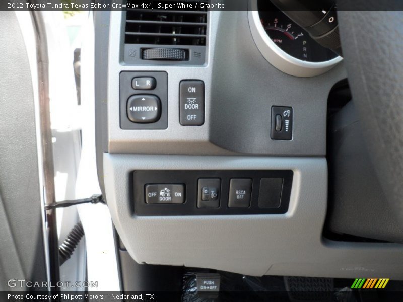 Super White / Graphite 2012 Toyota Tundra Texas Edition CrewMax 4x4