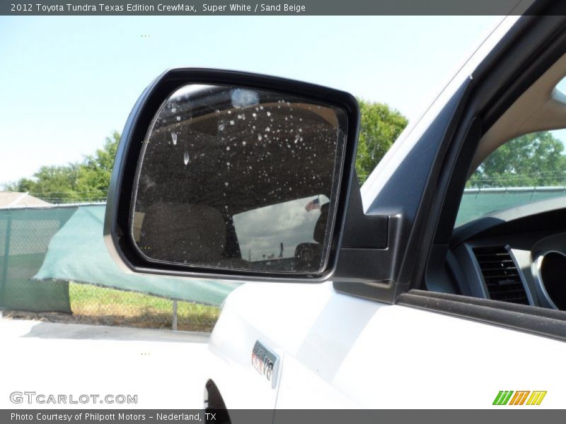 Super White / Sand Beige 2012 Toyota Tundra Texas Edition CrewMax