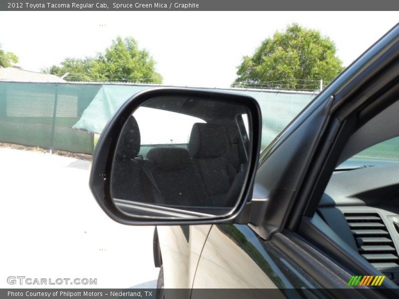 Spruce Green Mica / Graphite 2012 Toyota Tacoma Regular Cab