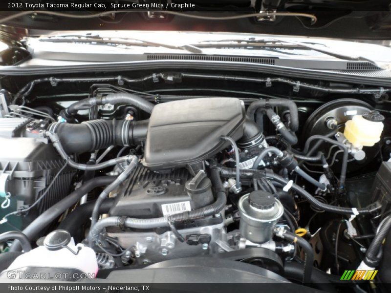 Spruce Green Mica / Graphite 2012 Toyota Tacoma Regular Cab